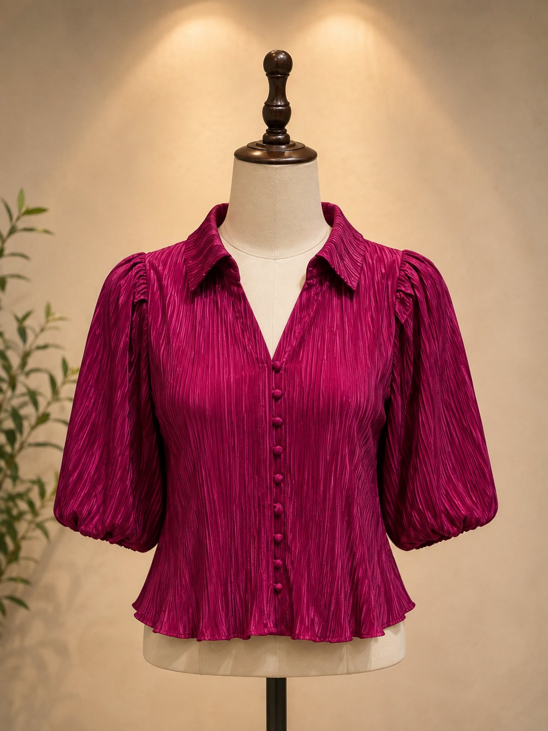 Pink Party-wear top
